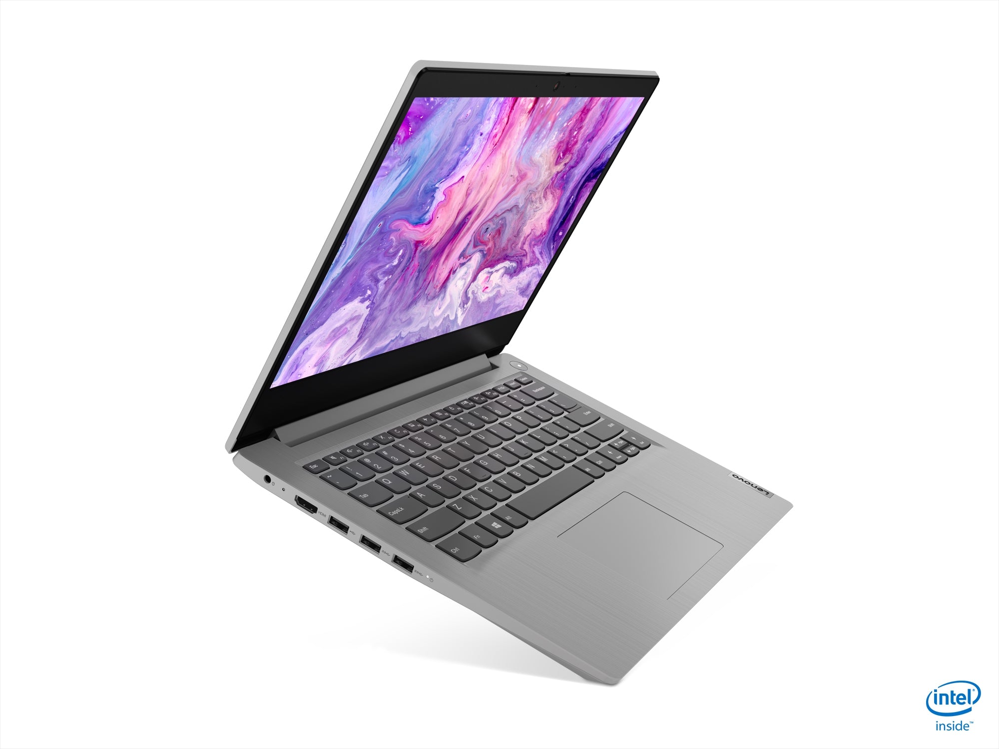 Lenovo Ideapad 3 14Itl05/Core I3-1115G4 3.0Ghz/8Gb-4Gb Soldado Y 4Gb Ddr4-2666 Max 12Gb/512Gb Ssd/14 Hd/Color Gris Platino/Win 11 Home/1 Año En Centro De Servicio