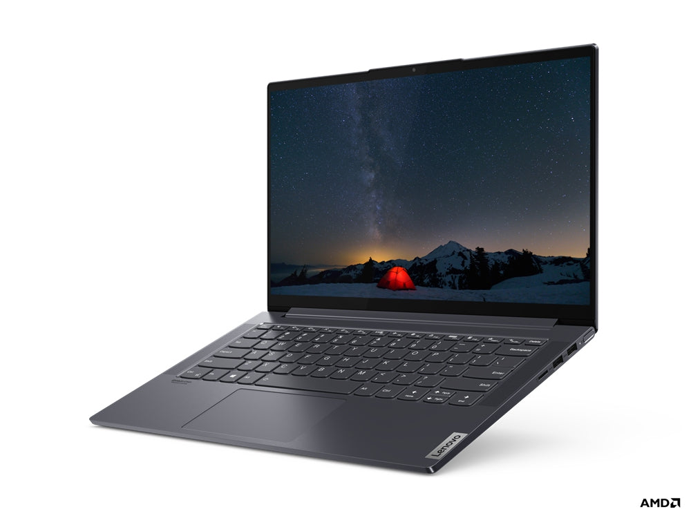 Lenovo Yoga Slim 7 14Are05/ Ryzen 5 4500U 2.3 Ghz/8Gb Lpddr4X-4266/256 Gb Ssd/14 Fhd/Wifi/Bt/Color Pizarra Gris /Win 10 Home/1 Año En Centro De Servicio