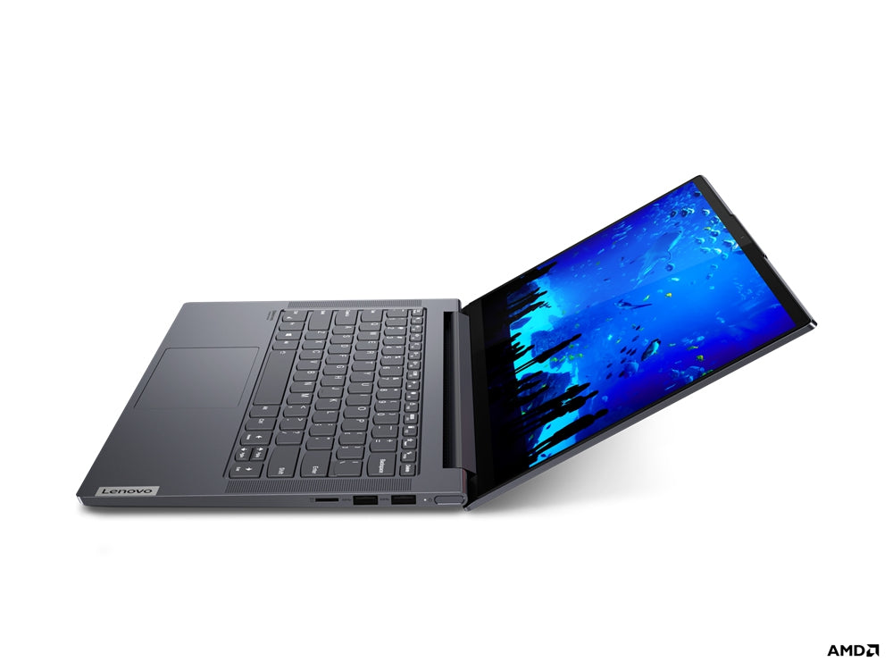 Lenovo Yoga Slim 7 14Are05/ Ryzen 5 4500U 2.3 Ghz/8Gb Lpddr4X-4266/256 Gb Ssd/14 Fhd/Wifi/Bt/Color Pizarra Gris /Win 10 Home/1 Año En Centro De Servicio