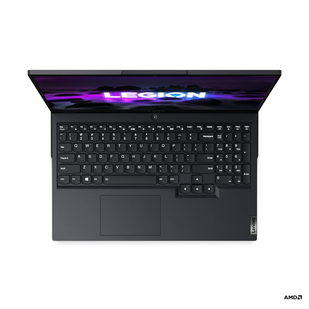 Lenovo Legion 5 15Ach6H/Ryzen 5 5600H 3.3 Ghz/16Gb(8Gb+8Gb Ddr4-3200)/ 512Gb Ssd/ Rtx 3060 6Gb/15.6 Fhd/Wifi/Bt/Color Phantom Blue Arriba,Shadow Black Abajo/Win 10 Home/1 Año En Centro De Servicio