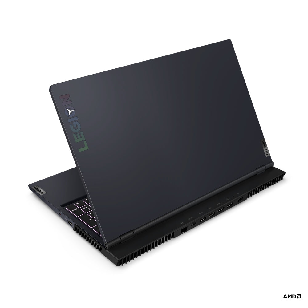 Lenovo Legion 5 15Ach6H/Ryzen 5 5600H 3.3 Ghz/16Gb(8Gb+8Gb Ddr4-3200)/ 512Gb Ssd/ Rtx 3060 6Gb/15.6 Fhd/Wifi/Bt/Color Phantom Blue Arriba,Shadow Black Abajo/Win 10 Home/1 Año En Centro De Servicio