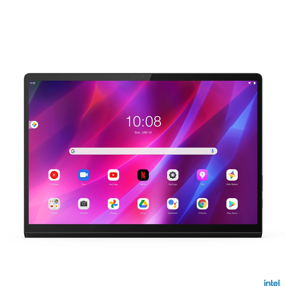 Lenovo Idea Tablet Yoga 13/Yt-K606F/Qualcomm Snapdragon 870 3.2Ghz/8Gb/128Gb/13 2K/Color Sombra Negra/Android 11/1 Año En Centro De Servicio