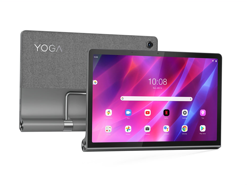 Lenovo Yoga Tab 11/Media Tek Helio G90T 2.0 Ghz/4Gb/128Gb/11 2K/Color Gris Tormenta/Puerto Micro Sd/Wifi/Android 11/Usb C/Camara 8Mp F+8Mp T/Con Lapiz /1 Año En Centro De Servicio