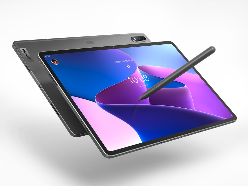 Lenovo Idea Tablet P12 Pro/Tb-Q706F/Qualcom Snapdragon 870 3.2Ghz/8Gb/256Gb/12.6Wqxga/Color Gris Tormenta/Android 11/1 Año En Centro De Servicio