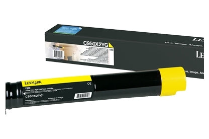 Tóner Lexmark C950X2Yg Cartucho 24000 Páginas Amarillo Laser Negro