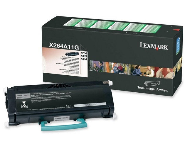 Tóner Lexmark X264A11G Cartucho 3500 Páginas Negro Laser