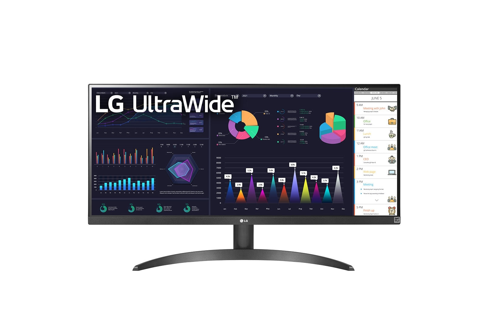 Monitor Lg 29Wq500-B Pulgadas Ips Fhd Ultrawide Con Amd Freesync