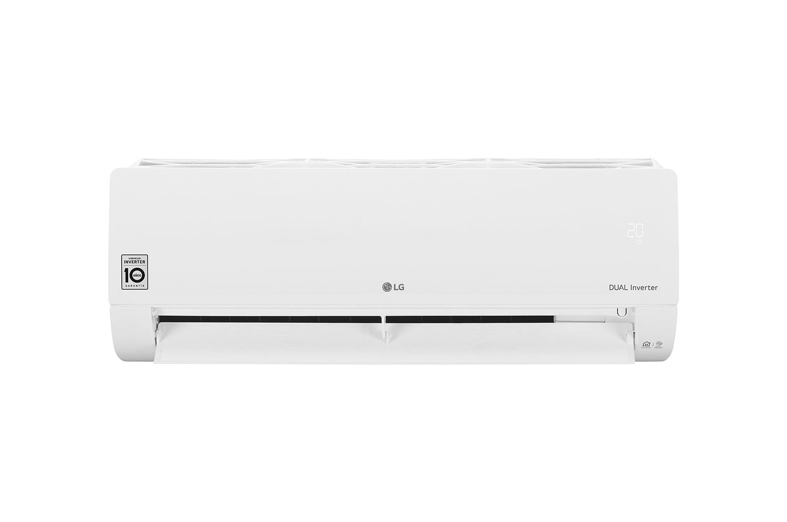 Aire Acondicionado Lg Dualcool Mini Split Enfriamiento Y Calefacción 8.42 Kg 1 Ton Inverter