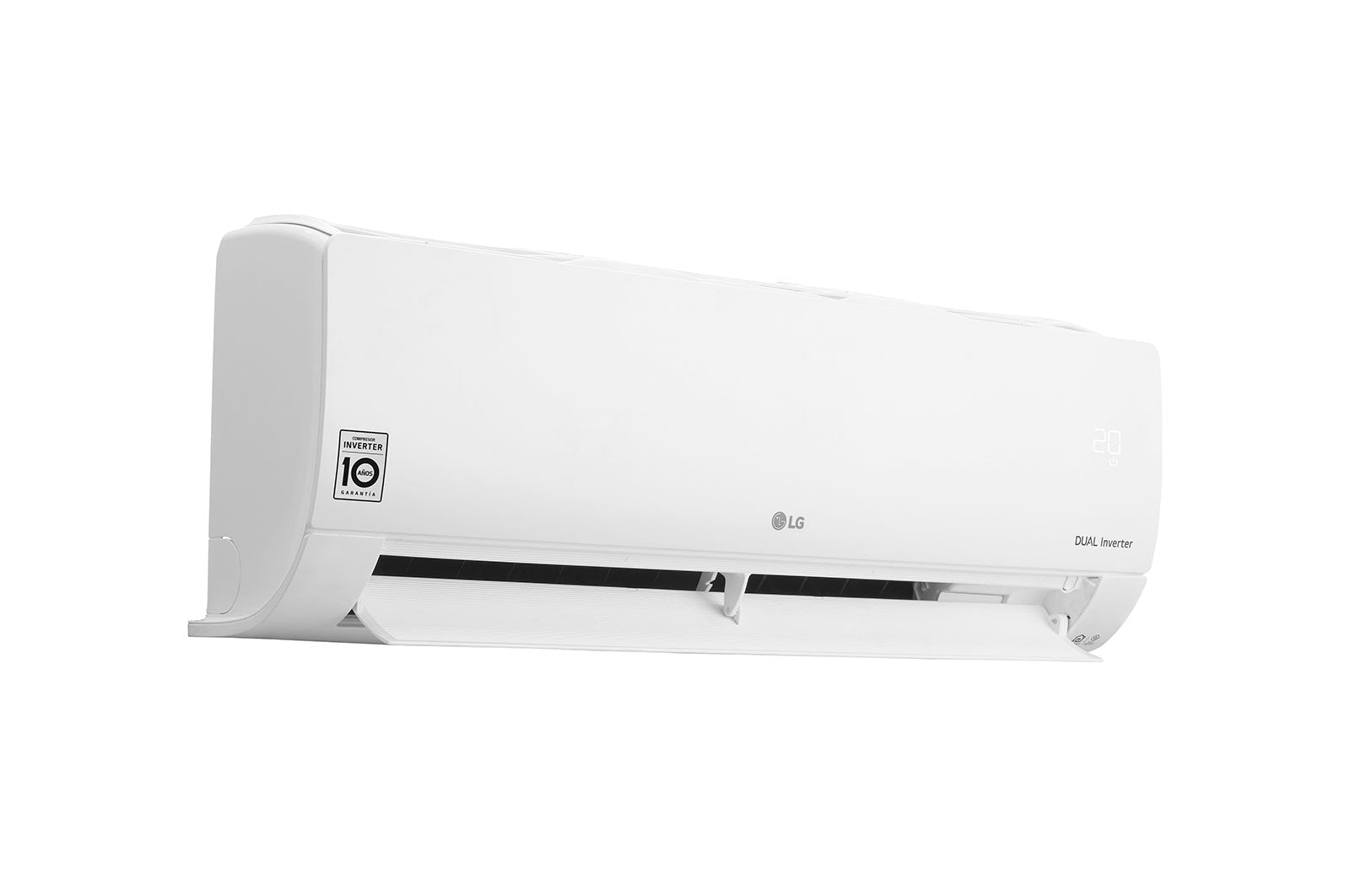 Aire Acondicionado Lg Dualcool Mini Split Enfriamiento Y Calefacción 8.42 Kg 1 Ton Inverter