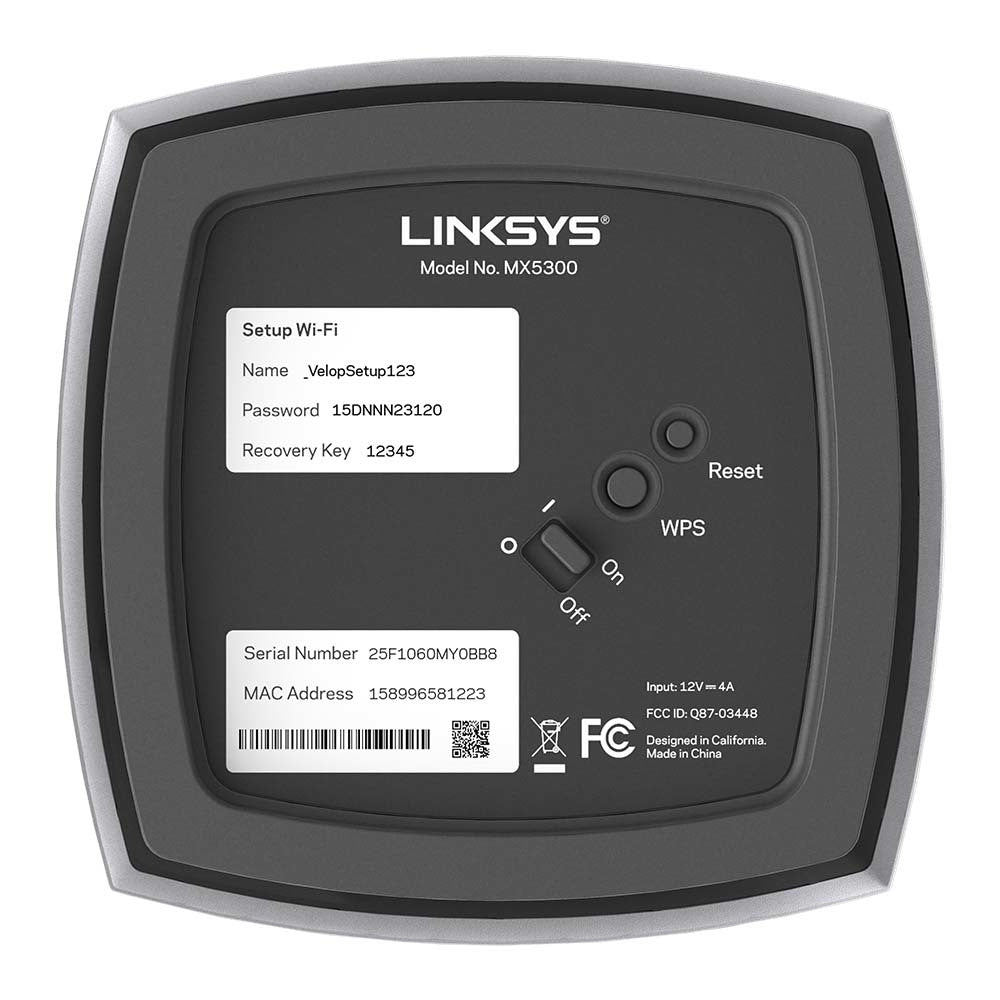 Router Linksys Mx10600 Velop Mesh Wifi Triple Banda 2 Nodos