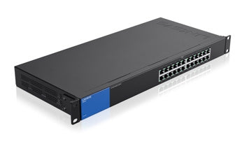 Switch Linksys Metalico 24 Ptos Gigabit No Administrable (Lgs124)