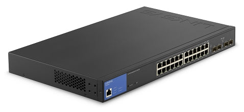 Switch Poe Administrable Linksys Lgs328Pc 24 Puertos + Sfp