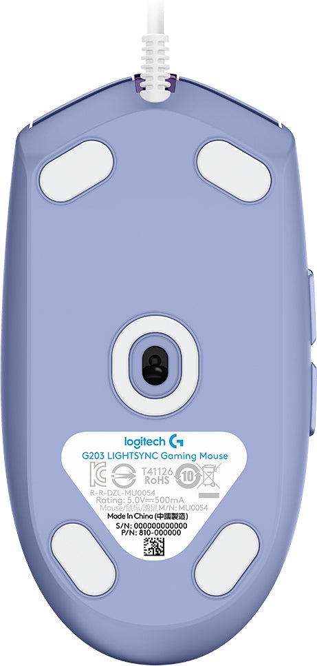 Mouse Logitech G203 Lightsync 910-005852 Usb