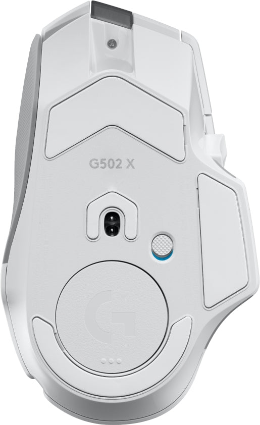 Mouse Logitech G502 X Lightspeed Blanco Inalambrico Para Gaming Lightsync Con Bateria Recargable