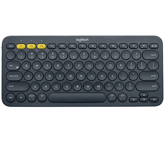 Teclado Logitech K380 Multi-Device Bluetooth Inalámbrico Universal Negro