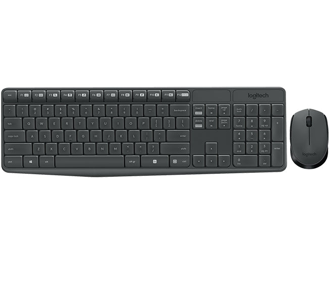 Kit De Teclado Y Mouse Logitech 920-007901 Negro 10