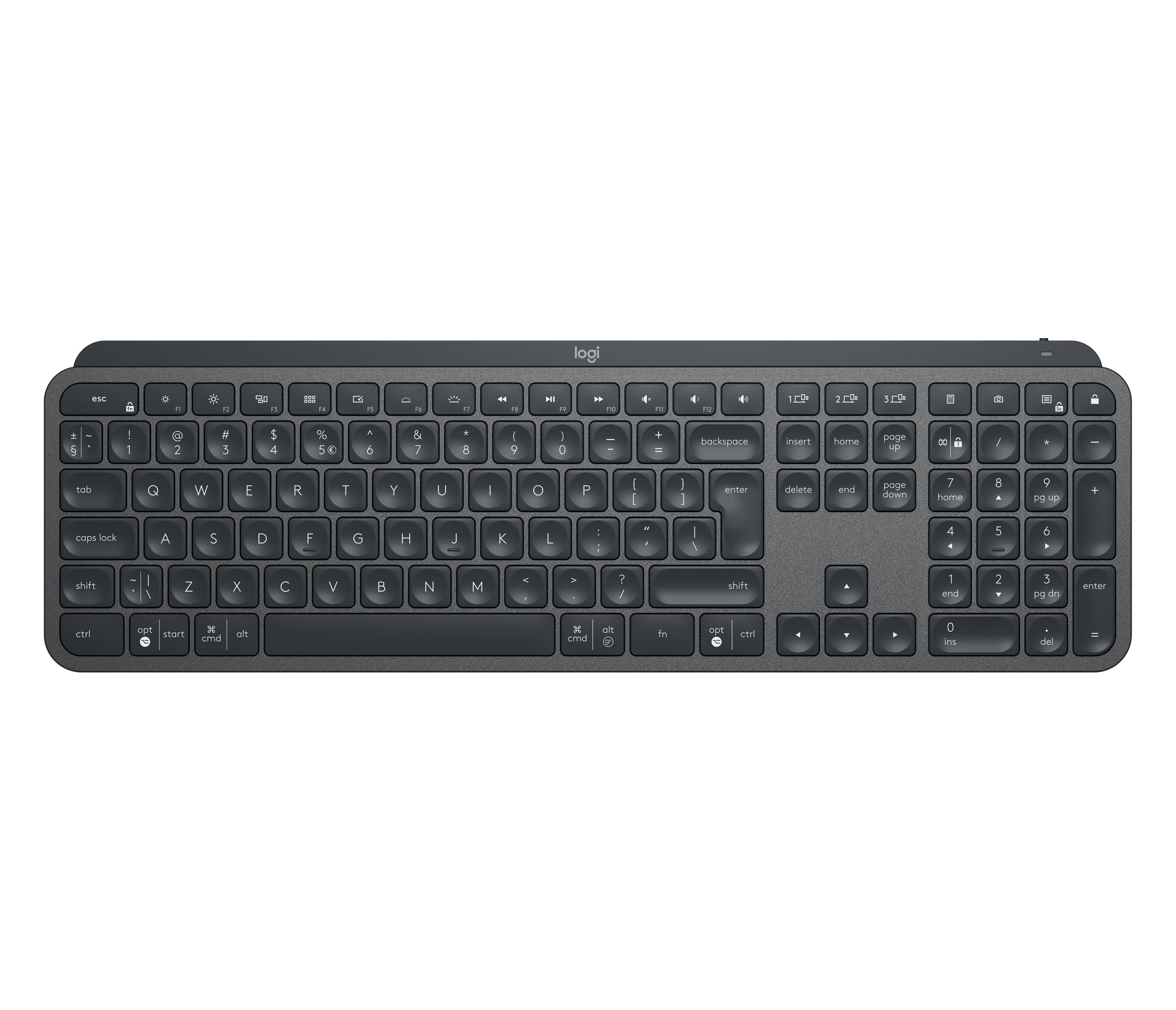 Teclado Inalámbrico Logitech Mx Keys Negro Bluetooth