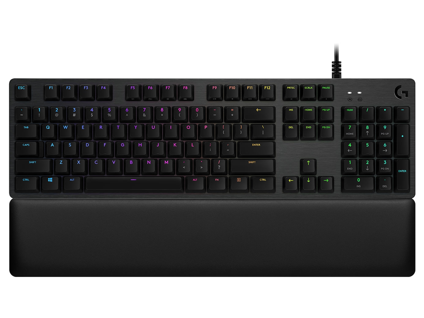 Teclado Mecánica Gaming Logitech G513 Usb Qwerty Inglés Negro Rgb