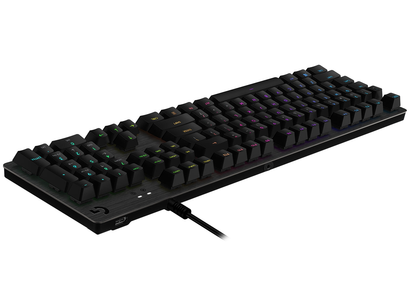 Teclado Mecánica Gaming Logitech G513 Usb Qwerty Inglés Negro Rgb