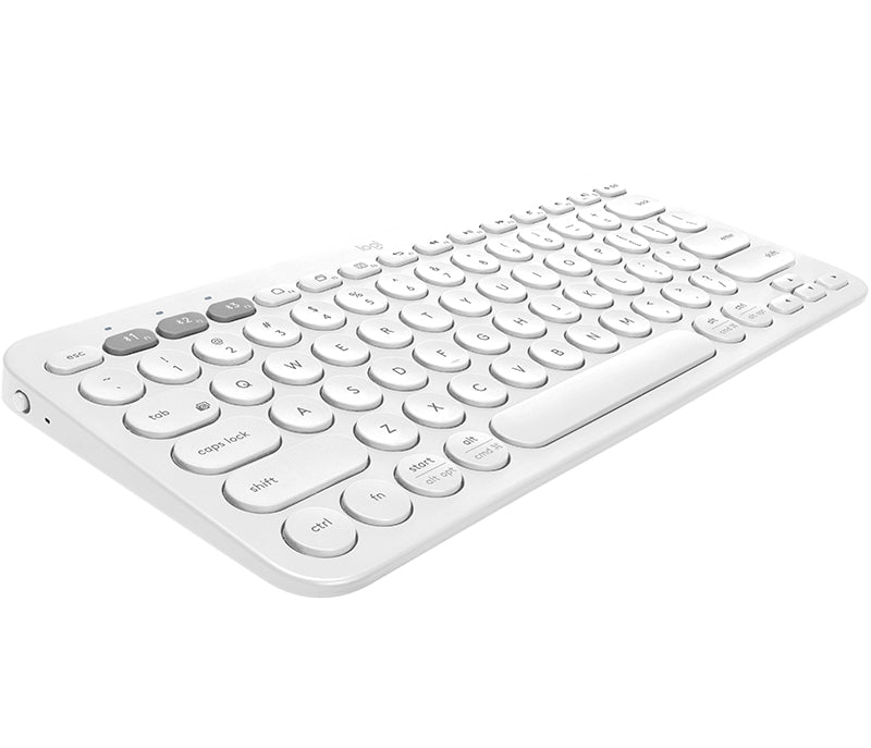 Teclado Multi-Device Bluetooth Logitech K380 Inalámbrico Blanco