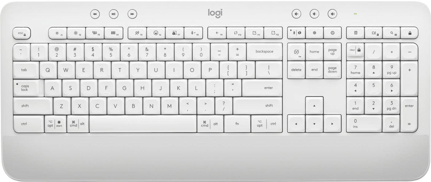 Teclado Logitech Signature K650 Grafito Inalambrico Usb Logi Bolt Bluetooth Multidispositivos