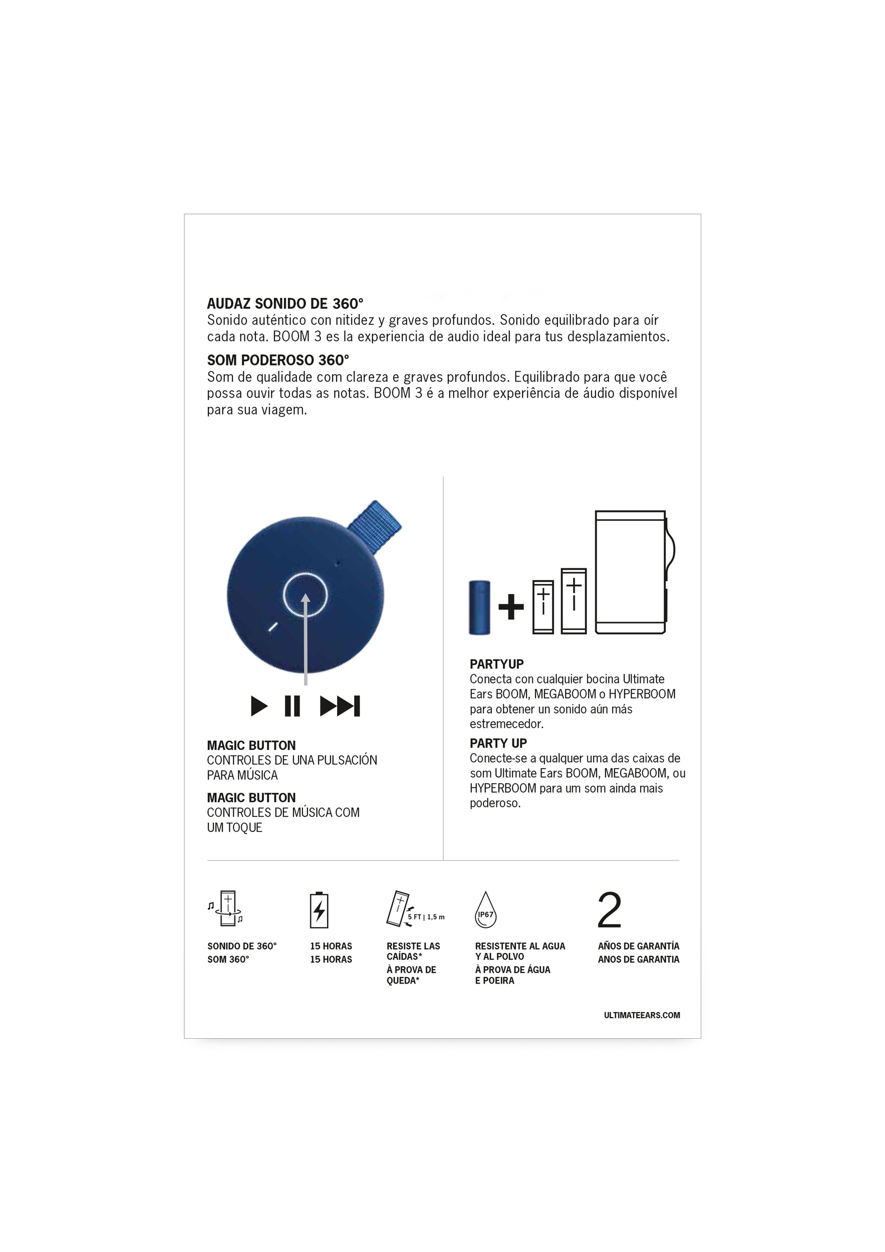 Bocina Logitech 984-001356 Azul