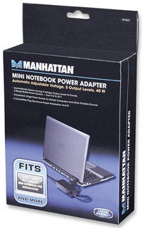 Cargador Universal Manhattan Para Laptop  40W Mini 101622