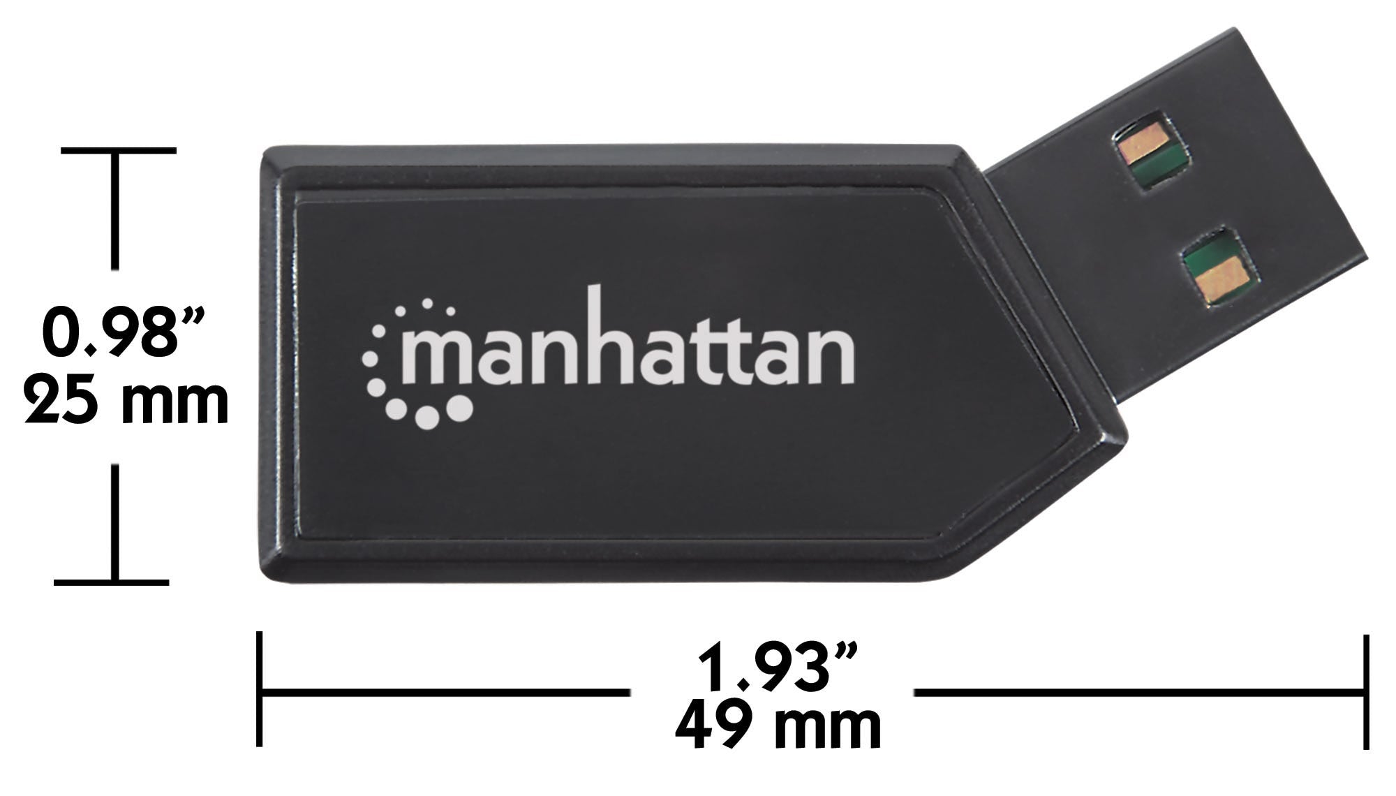 Lector De Tarjetas Manhattan 24 En 1 Sd Usb 2.0 101677