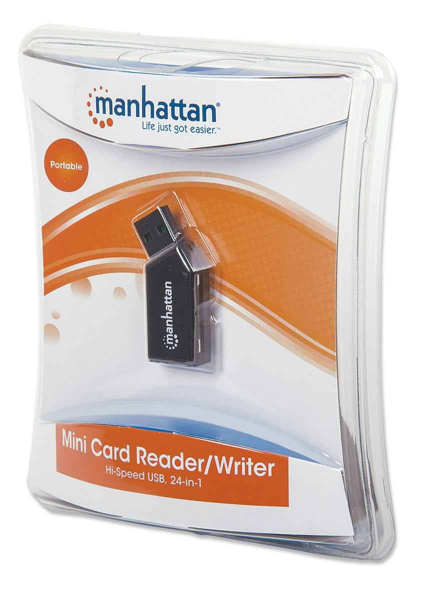 Lector De Tarjetas Manhattan 24 En 1 Sd Usb 2.0 101677