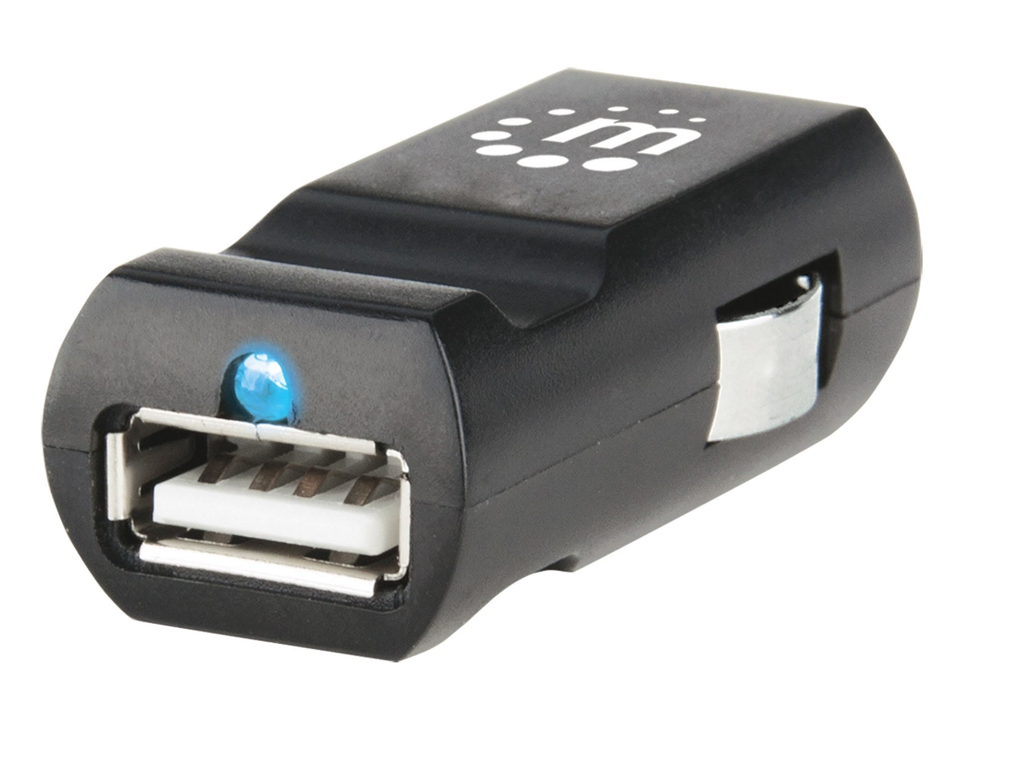 Cargador Usb Para Auto Cel/Tablet Manhattan 101714