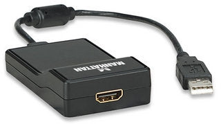 Convertidor Usb 2.0 A Hdmi Manhattan 151061