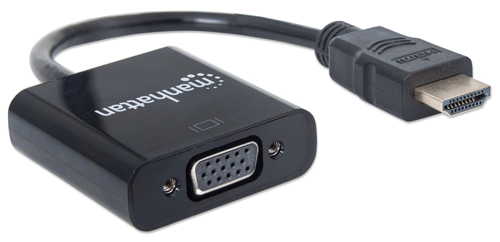 Convertidor Manhattan Video Hdmi A Svga, Negro 151436