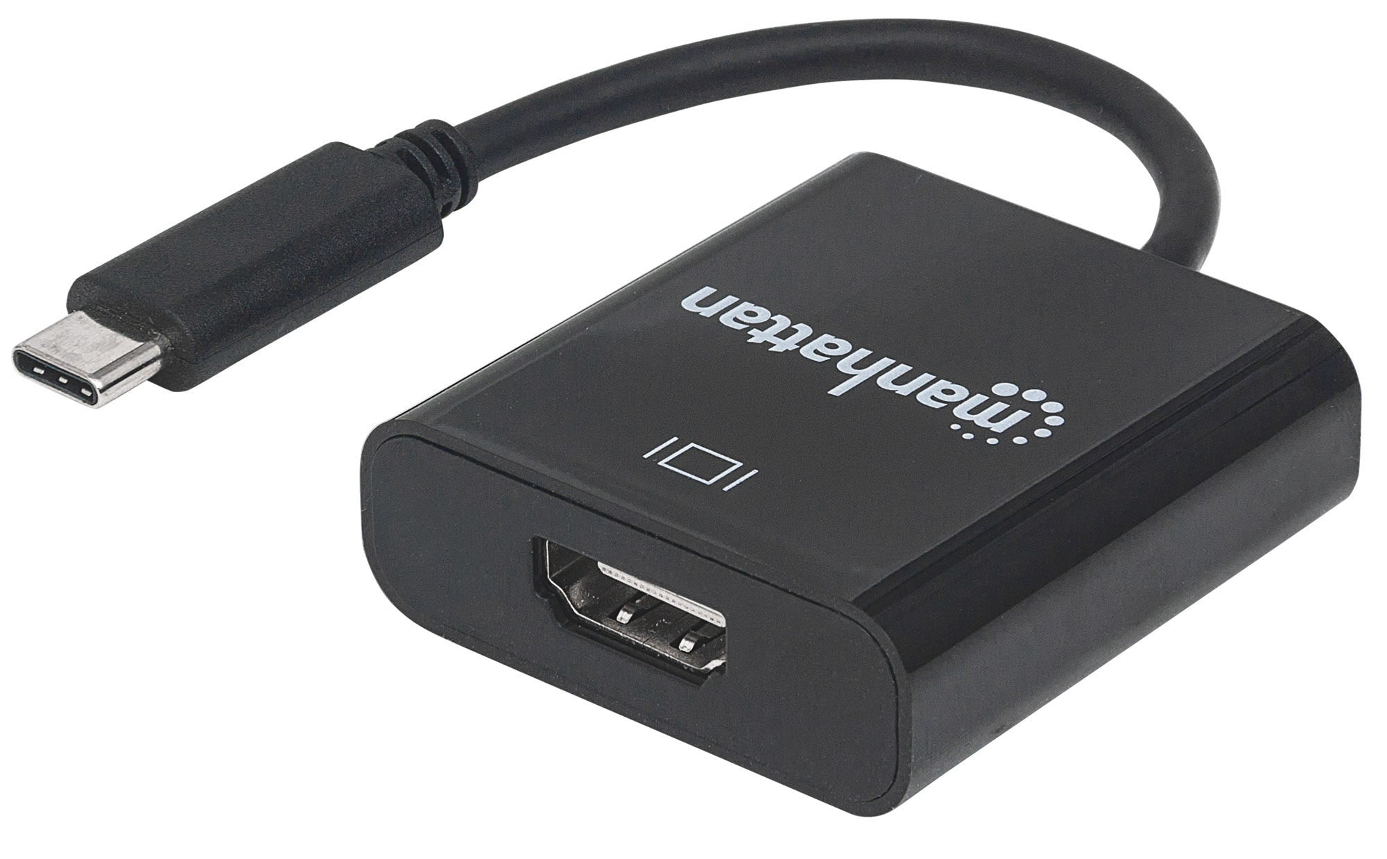 Convertidor Usb A Hdmi Manhattan 151788 Usb-C Convierte Una Señal De Audio Y Video Hembraresolucion Hasta 3840X2160P 30Hz