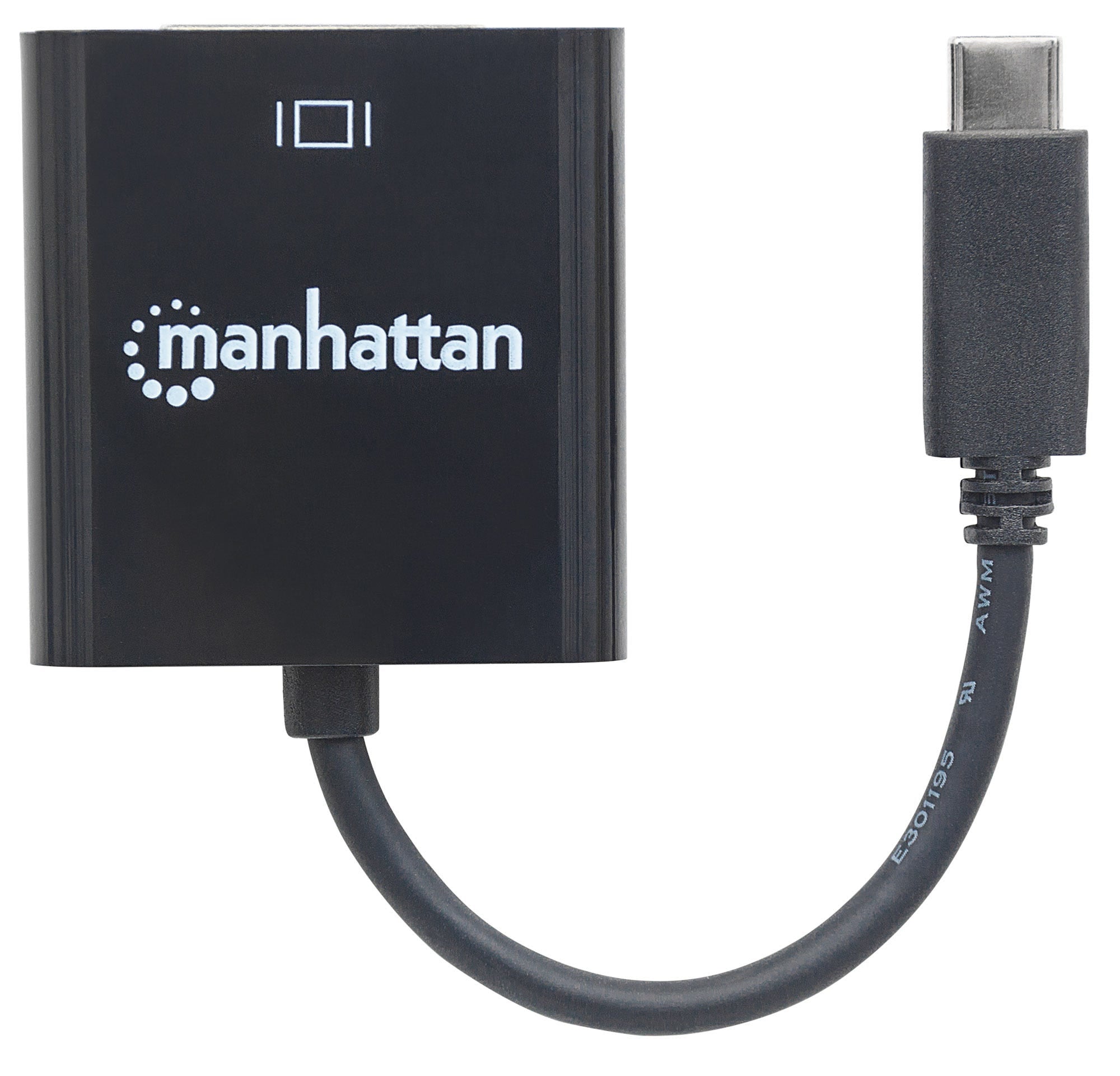 Convertidor Manhattan De Video Usb-C A Dvi Hembra 152051