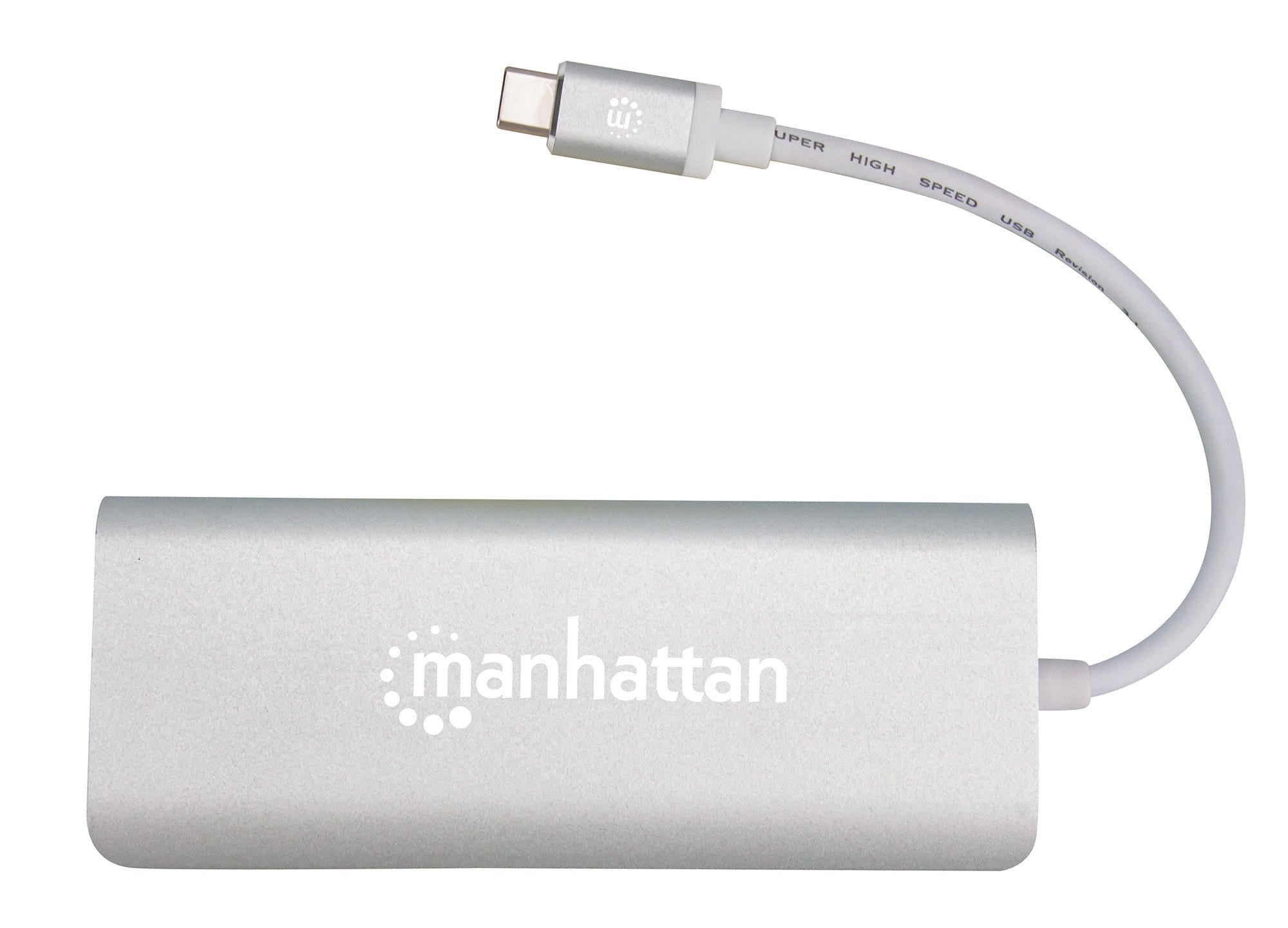 Estacion Docking Usb Tipo-C 6 En 1 Manhattan 152075