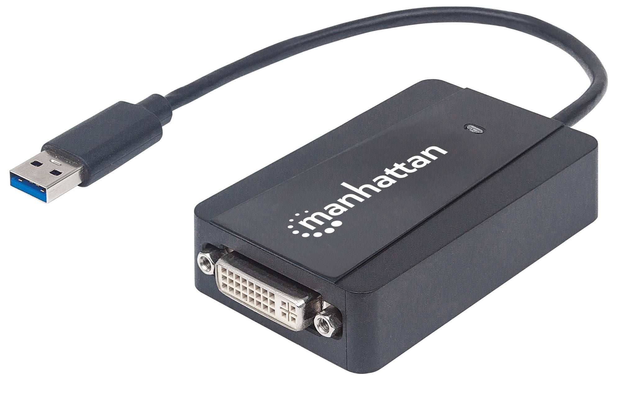 Convertidor Manhattan Usb 3.0 A Dvi-I Hembra 152310