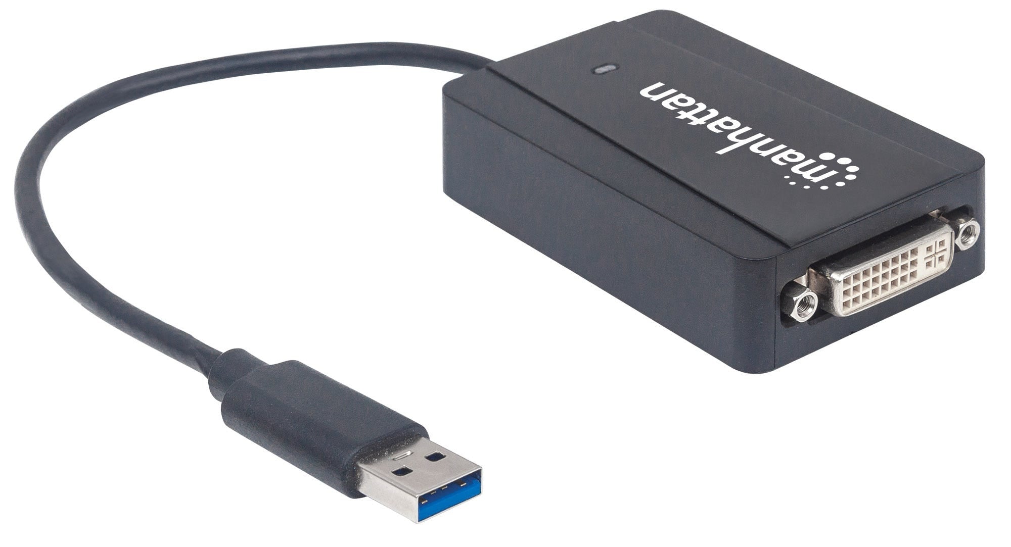 Convertidor Manhattan Usb 3.0 A Dvi-I Hembra 152310