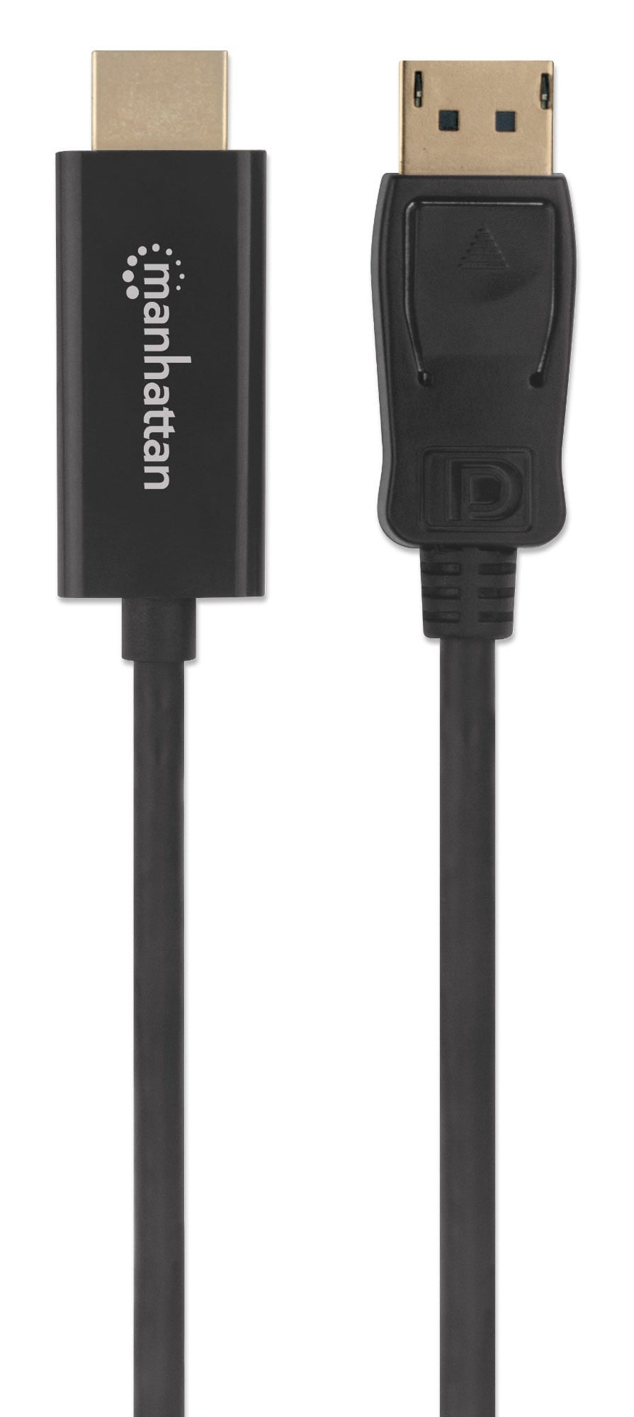 Cable Displayport A Hdmi Manhattan 152679 Macho 1.8 Negro; Resoluciones De Video Full-Hd Hasta 1080P 60Hz