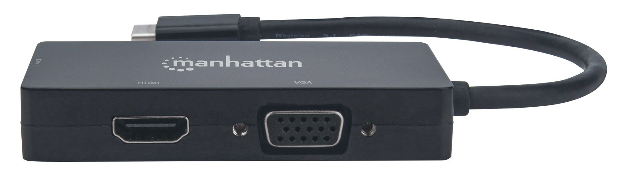 Convertidor Usb C Manhattan A Hdmi 4K/Svga/Dvi 152983