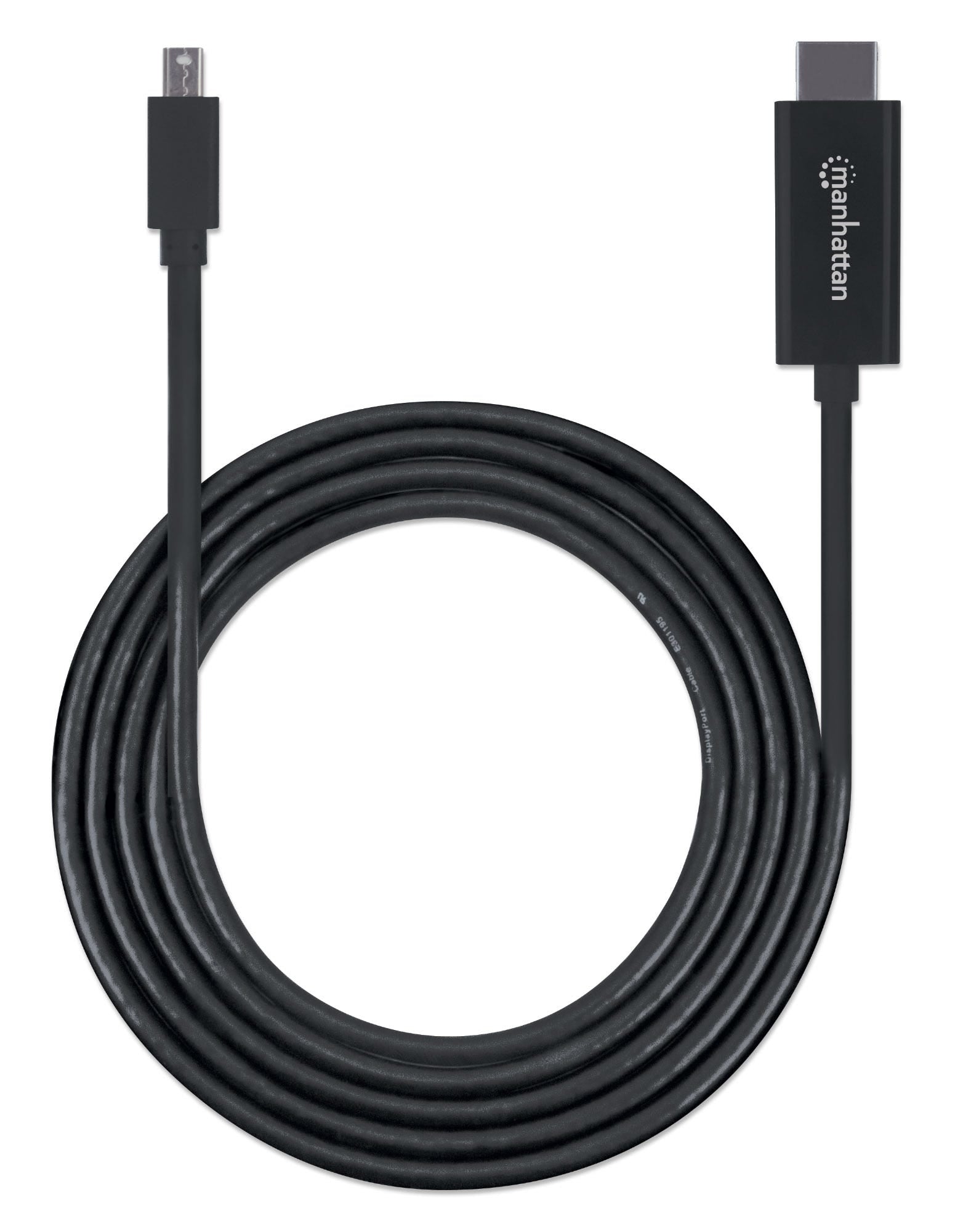 Cable Mini Displayport A Hdmi Manhattan 153232 Port Macho Macho1080P Longitud 1.8 Color Negro