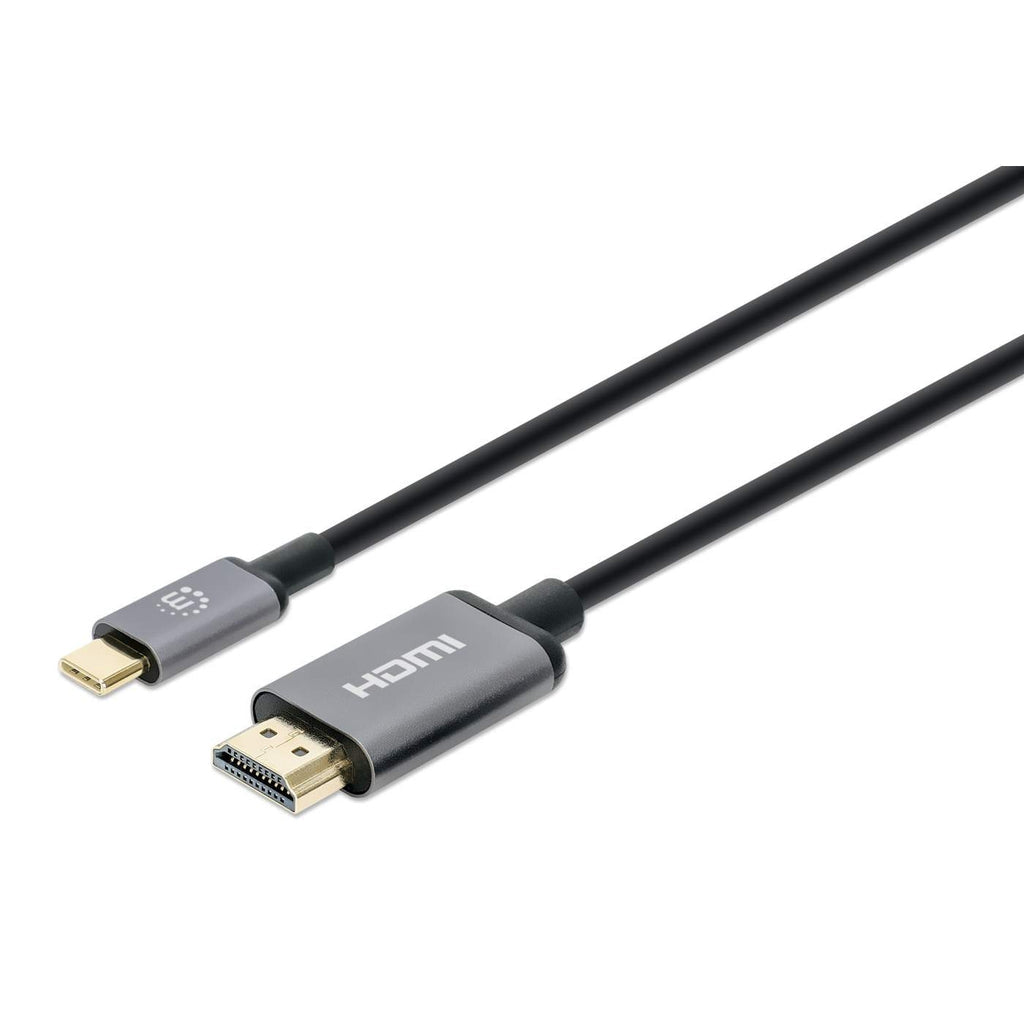 Cable Usb-C A Hdmi M 1 Metro 4K@60Hz Negro Manhattan 153591