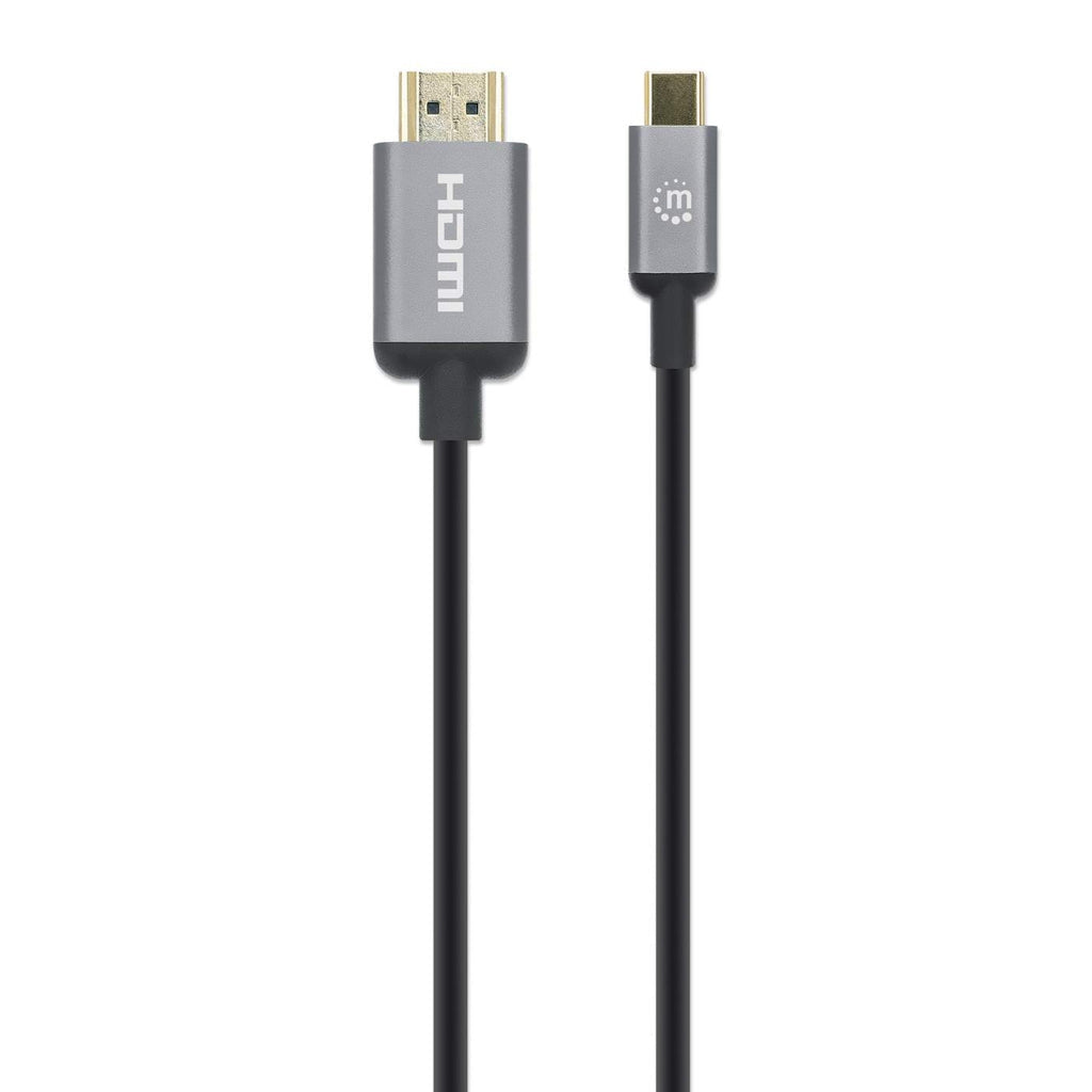 Cable Usb-C A Hdmi M 1 Metro 4K@60Hz Negro Manhattan 153591