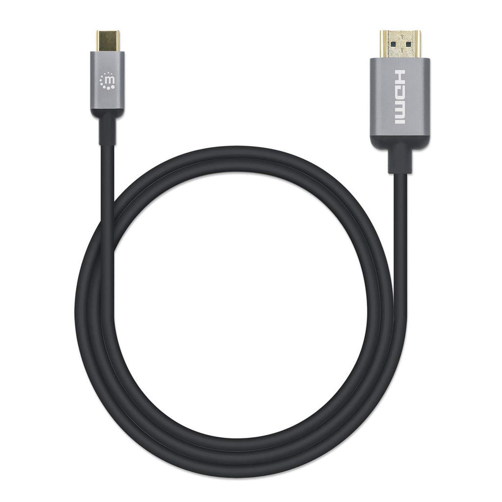 Cable Usb-C A Hdmi M 1 Metro 4K@60Hz Negro Manhattan 153591