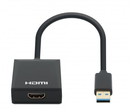 Convertidor Manhattan 153690 Usb 3.2 Gen Tipo-A Macho Hdmi Hembra 1080P 60Hz Negro