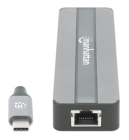 Docking Station Manhattan 153928 Estacion Para Conexion Usb-C 7 En Carga De Energia