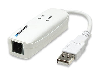 Fax Modem 56K Manhattan Usb A Macho Puerto Rj11 Hembra 154109