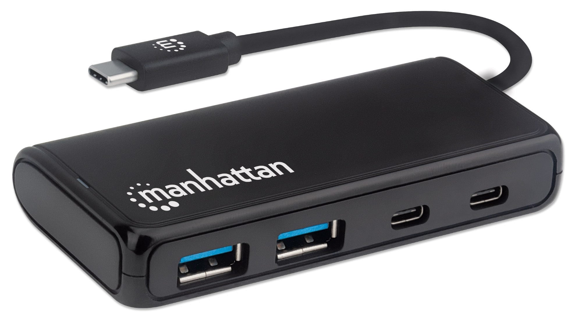 Hub Manhattan Usb-C Macho 3.2 Gen1 A 4 Puertos Hembra Usb-A2,C2 164894