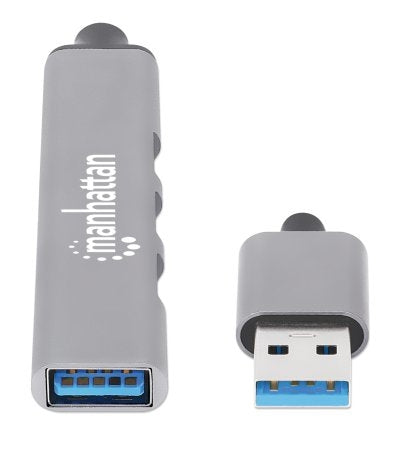 Hub Usb Manhattan 168427 V2.0 3 Puertos Y V3.0