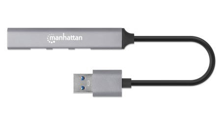 Hub Usb Manhattan 168427 V2.0 3 Puertos Y V3.0