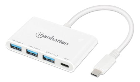 Hub Usb-C Manhattan 168434 3.2 Gen De Puertos Con Suministro Energia